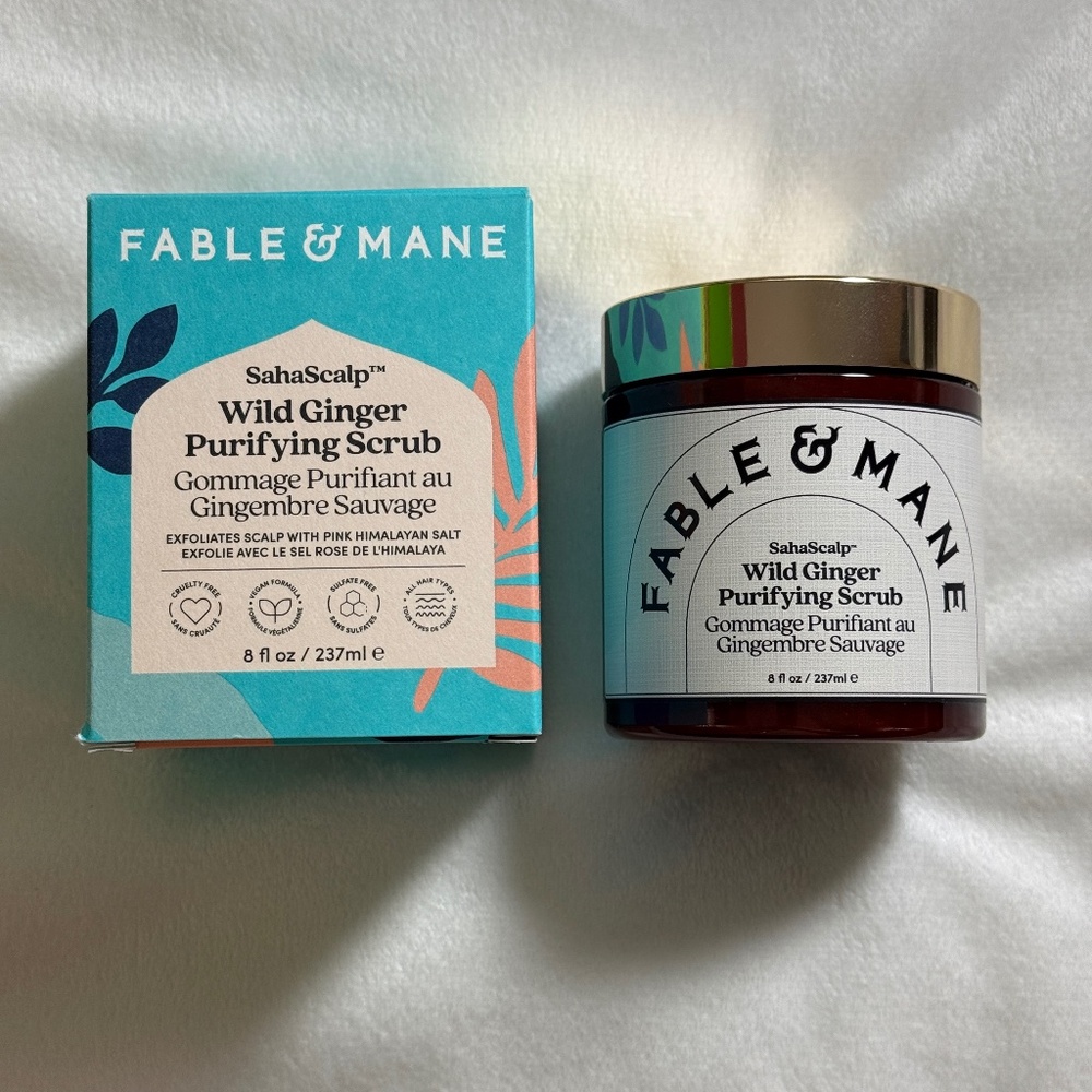 Fable & Mane SahaScalp Wild Ginger Purifying Scrub